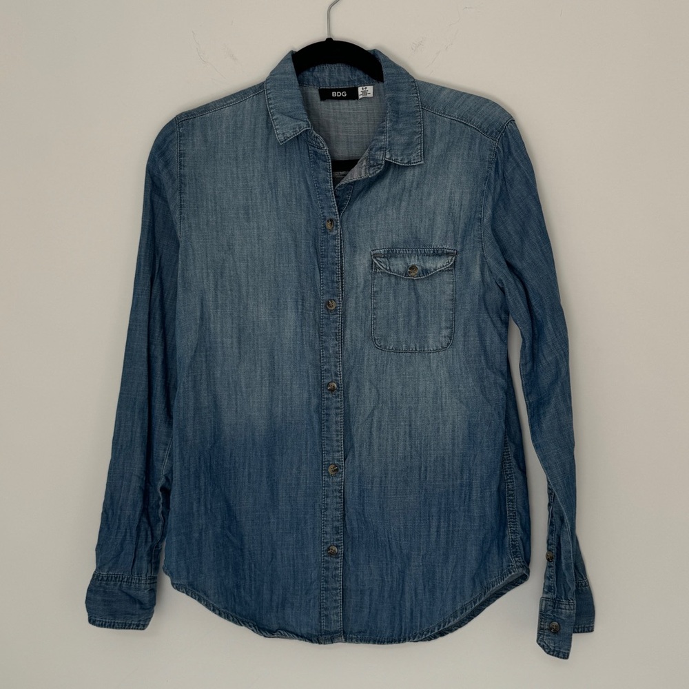 Denim Button Down Shirt